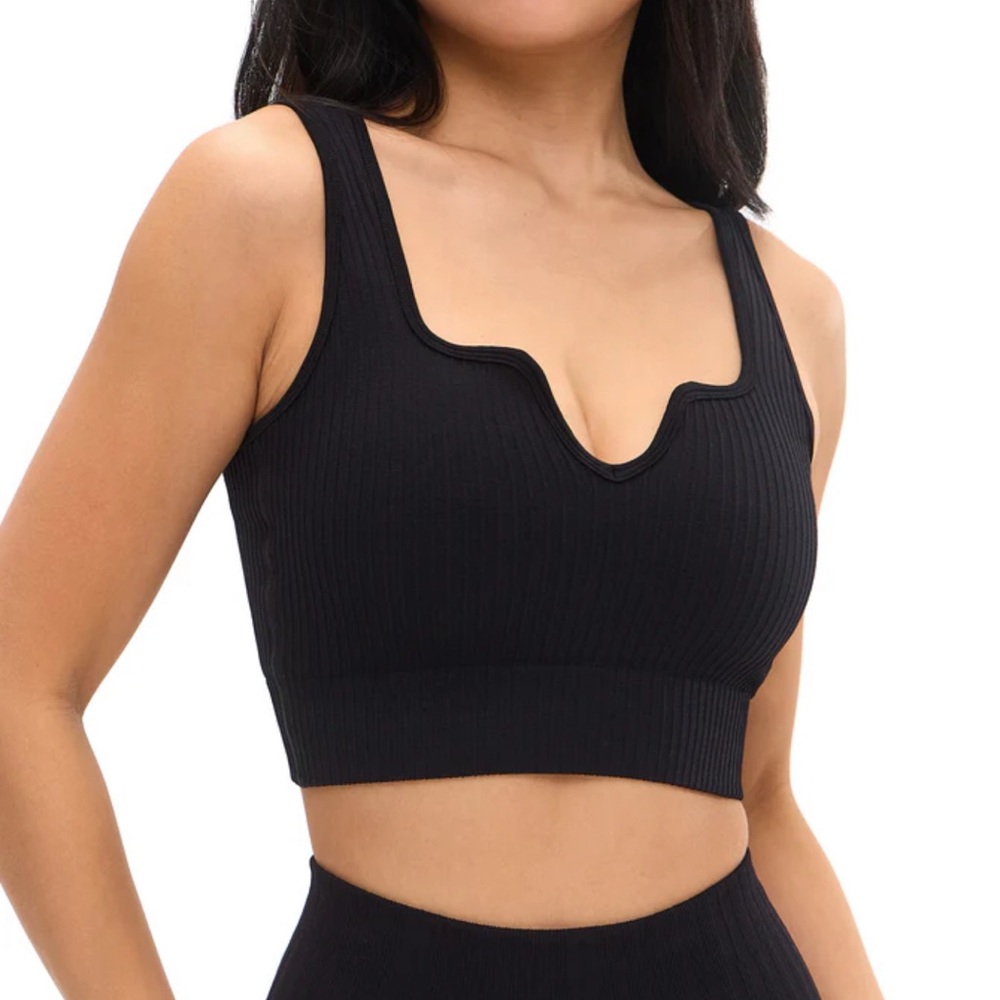 BuffBunny Ribbed Seamless Crop Top